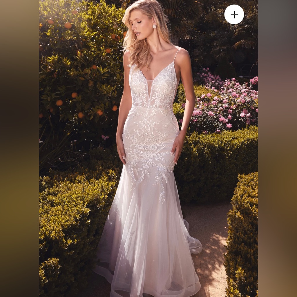 ***New With Tags Andrea&Leo Couture Wedding Dress Size:14 Color:Off White